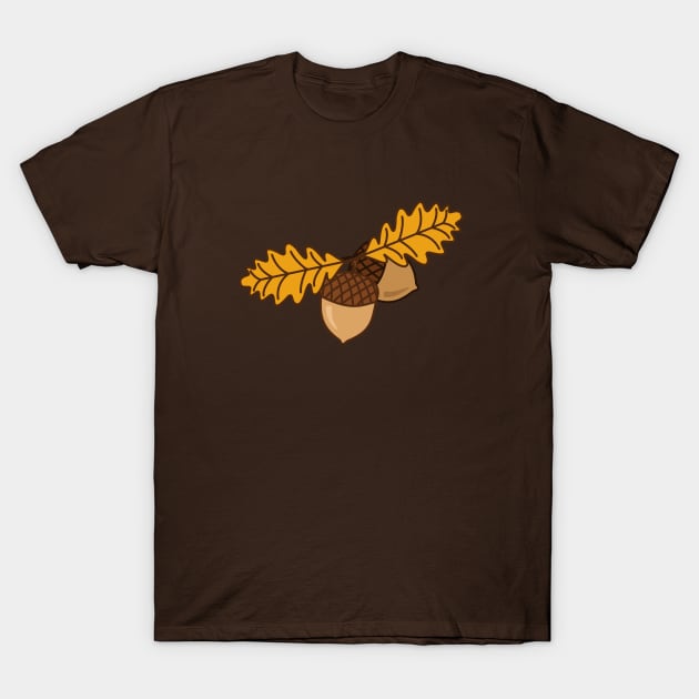 Acorns T-Shirt by Pendientera